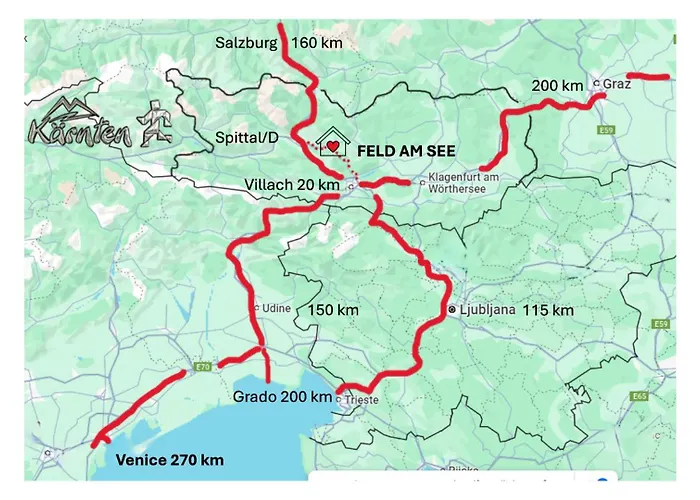 Appartement Steinwender Canaletto Feld am See